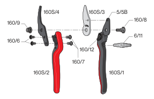 Spare parts for Felco 160S