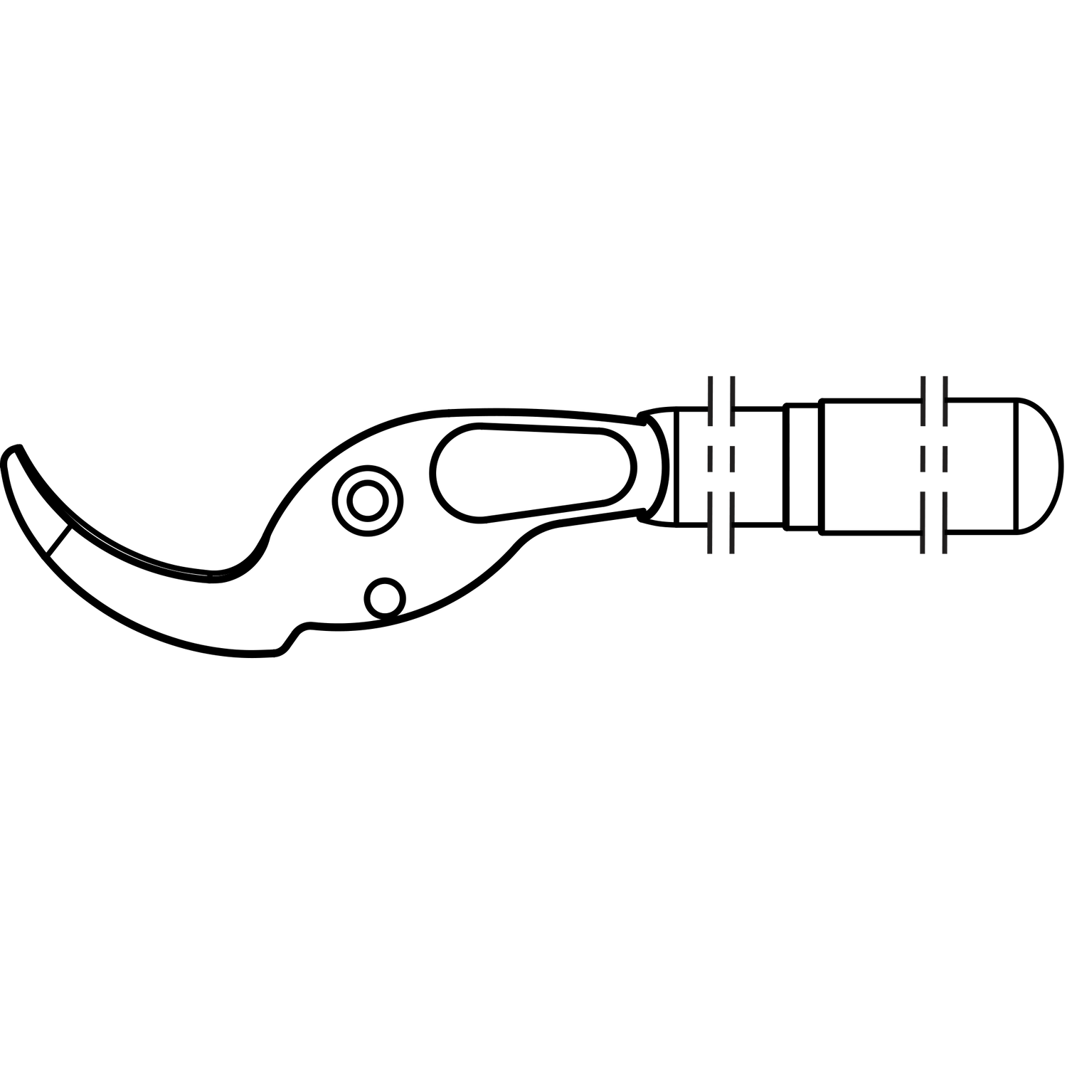 220/1 Handle with counter blade - Product - Main View