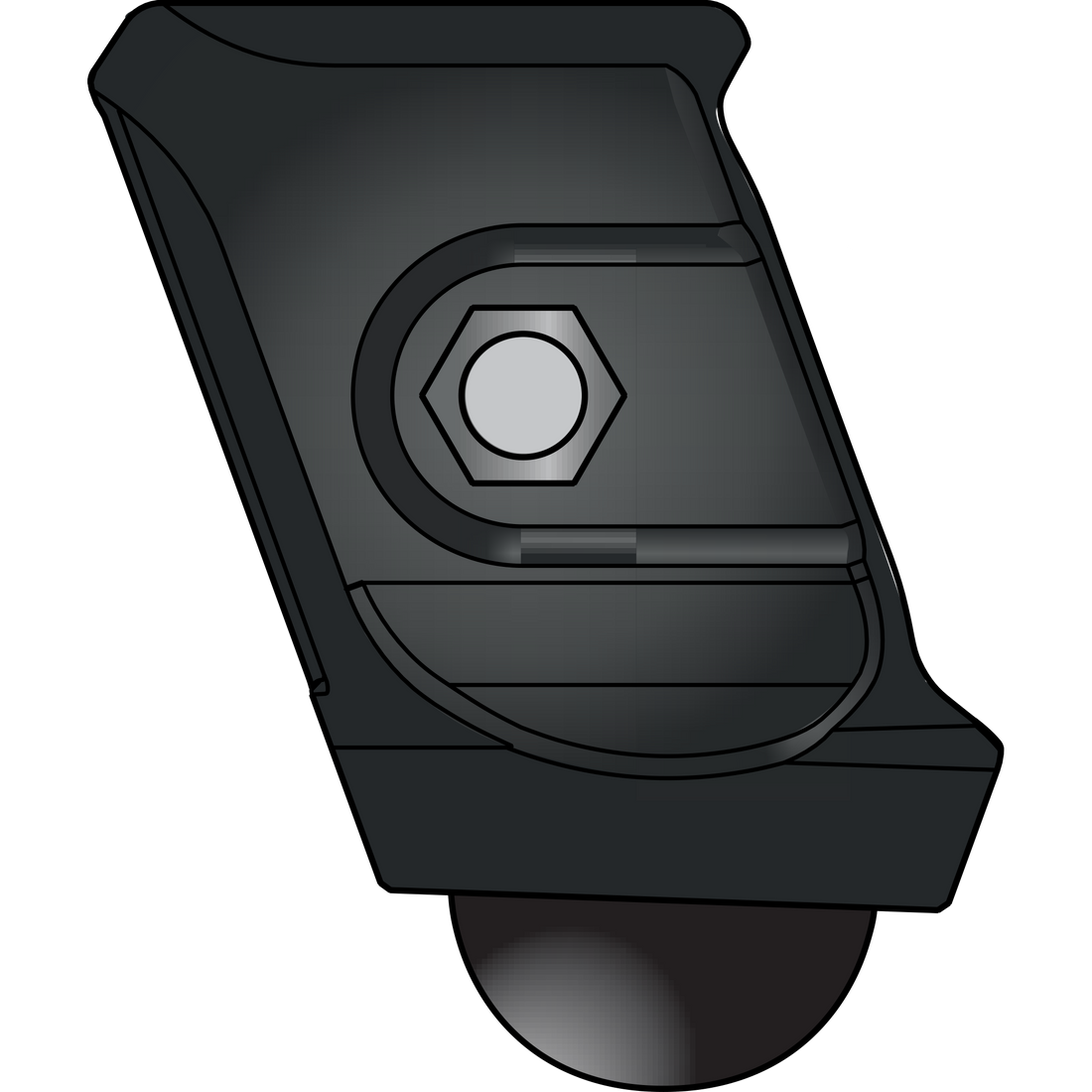 221/34 Cárter do amortecedor + amortecedor