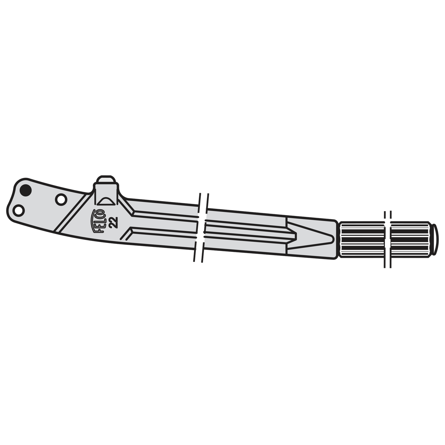22/1 Complete handle assembly - Product - Main View
