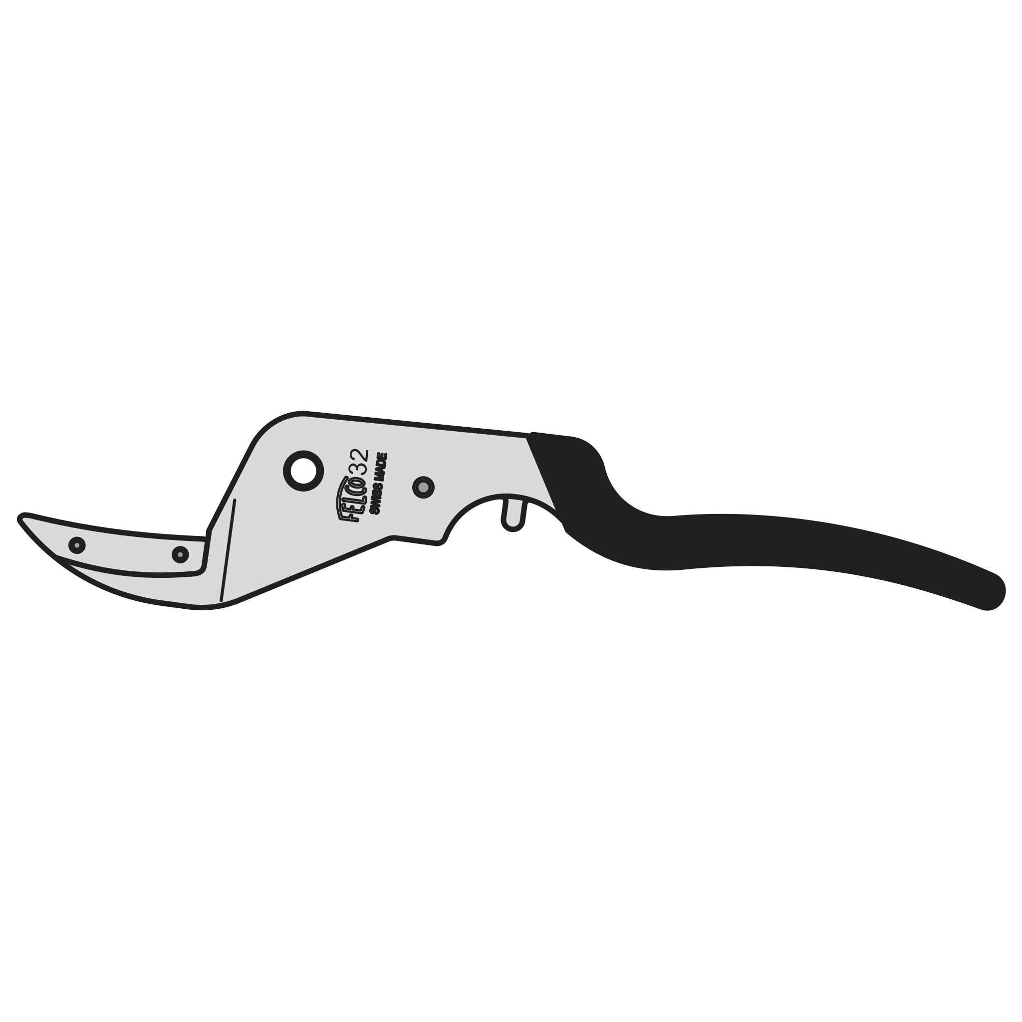 32/2 Complete handle assembly without anvil - Product - Main View